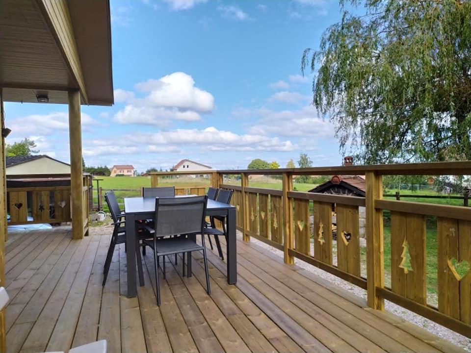 Chalet Du Spiemont Champdray Bagian luar foto