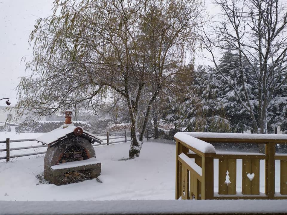 Chalet Du Spiemont Champdray Bagian luar foto