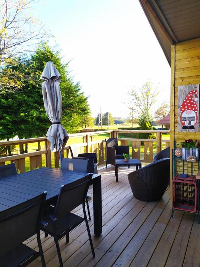 Chalet Du Spiemont Champdray Bagian luar foto
